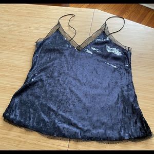 Free People Sequin Camisole, Size L